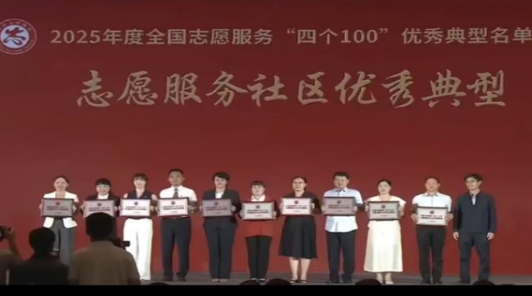喜报｜红十字志愿服务入选全国志愿服务“四个100”优秀典型