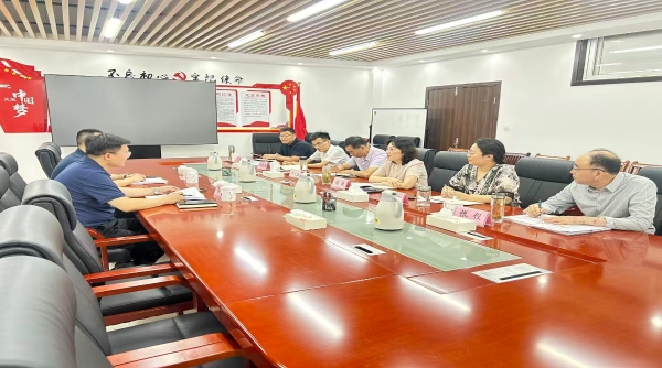 省红十字会调研组莅临我市调研指导红十字事业发展工作